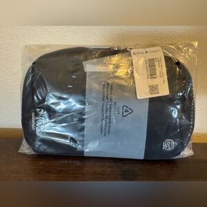 NWT Black Lululemon long strap 2L belt bag